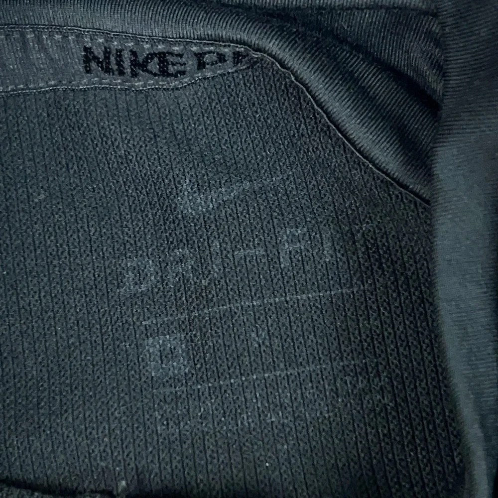 Nike Pullover Womens Small Black Dri-FIT Pro 1/4 Zip Mock Neck Running Top Sport